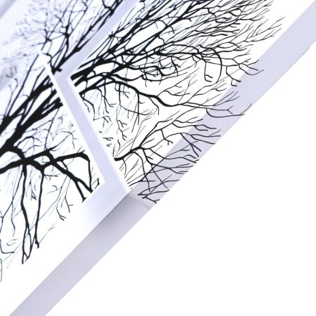 Picture on canvas "Black and white art" 60x100 cm-1