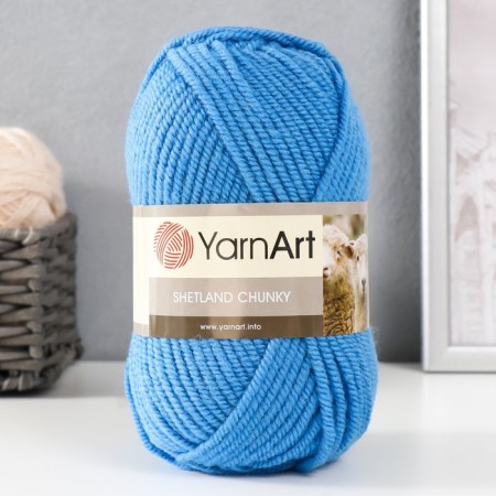 Gingerbread "SheTland Chunky" 50% acrylic, 50% wool 150m/100g (626 dark blue)