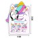 Set with tattoos transfers "Unicorn"