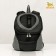 Blackmarks-carrier for animals, maximum weight 10 kg, 30 x 16 x 34 cm, black