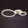 Cialogs from the remote control 1914/2 LED 68W Dimmer white 45x40x12 cm Bayerlux