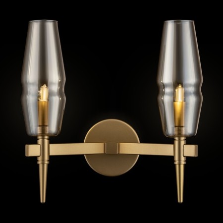 Bra Maytoni H002WL-02G, G9, 2x28 W, 140x300x300 mm, gold-1