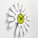 Wall clock "Chamomile", smooth move, d = 39 cm, 1 aa