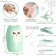Manicure children's “Owl”: scissors, tweezers, saw, tweezers, turquoise color