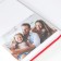 Photo album for 200 photos 10x15 cm, frame 9x13 cm "Python leather" leather mix 23x17x5.5 cm