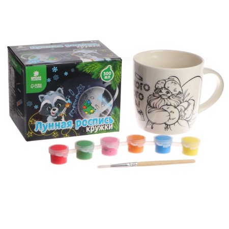New Year's lunar painting mugs "Sweet New Year!" 300 ml-1