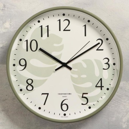 Watch wall "Paporotnik", smooth move, D-30 cm