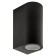 Street lamp Uniel, GU10, IP65, 150x150x92 mm, black color