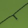 Garland “thread” 10 m, IP44, dark thread, 100 LED, green glow, 2 modes, solar battery