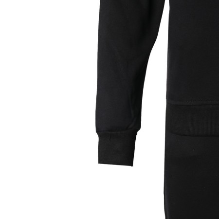 Male costume (sweatshirt/pants), black color, size 46 (m)-10