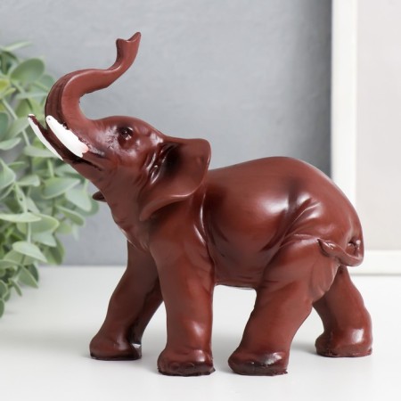 Souvenir "Elephant" under the red tree 13.5x14.5x6 cm