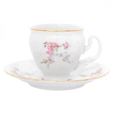 A cup of 170 ml with a saucer 140 mm high bernadotte, decor 