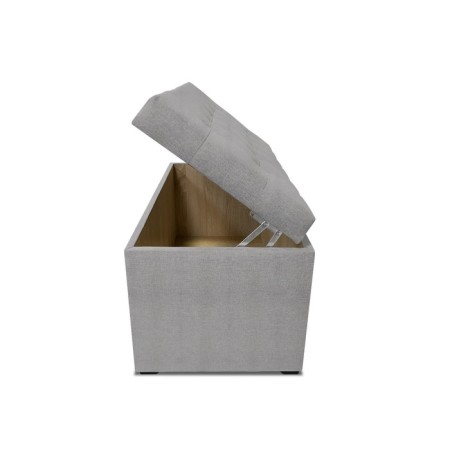 Puff with a lid and weighting, 800 × 400 × 420 mm, SOLTA ROGOK, SMOKE color-5