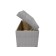 Puff with a lid and weighting, 800 × 400 × 420 mm, SOLTA ROGOK, SMOKE color