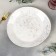 Porcelain plate Bolla Bianca, 30 × 28 cm, h = 3 cm