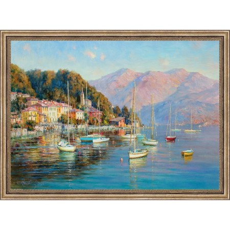 Reproduction of the picture "Morning Light", 50x70 cm, frame 56-014