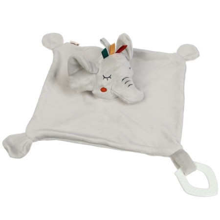 Toy - Comforter "Elephant Eli", rattle, eruption, crumb I-11