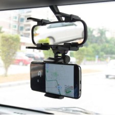 The holder of the phone is sliding 50-90 mm, on the mirror