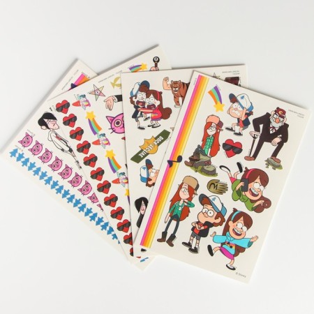 Set for creativity "Translated stickers" Gravity Falls, 50 transfers-1