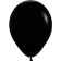 Latex ball 12 ", pastel, set 50 pcs., Black color
