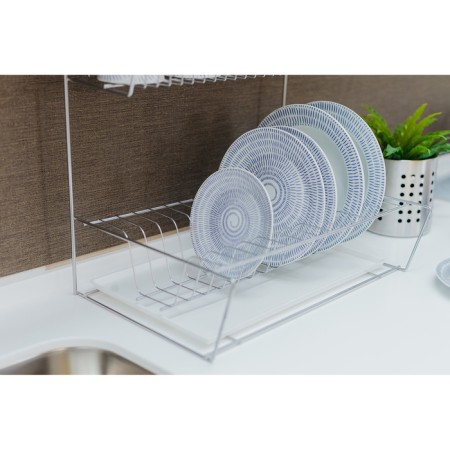 Dishes for dishes with a pallet 2-tier, table-mounted, 37.5 × 29 × 40 cm, color chromium-7