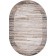 Oval Merinos Naturel carpet, size 250x400 cm, color Beige