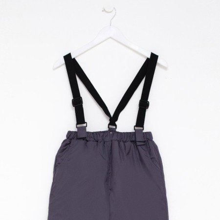 Pants are children insulated, color graphite, height 134 cm-6