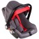 Auto-Luel Children's Skyway "Evza", group 0+ (0-13 kg), red-gray color