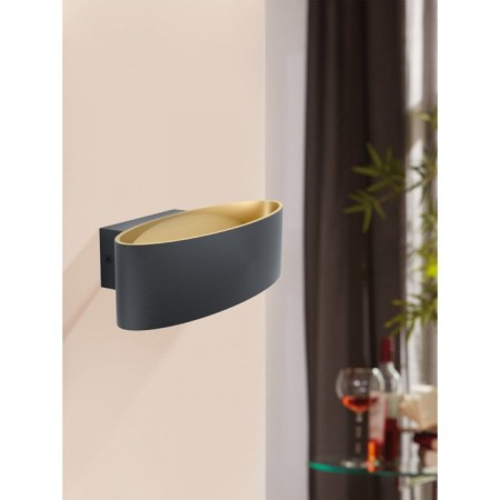 Bra Maccacari, 1x10W Led, 3000k, 1100lm, black color-1