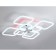 LED ceiling LED Ambrella Acrylica Original FA3866, 144W, LED, white color