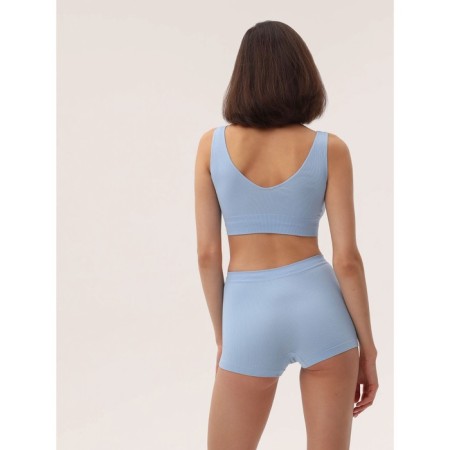 Women's shorts in Mirey Shorts Rubber, size 46-48, color forget-me-down-1