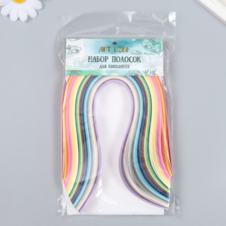 Strips for quilling 260 strips "colored" width 1.5 cm length 34 cm-2