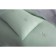 A set with a blanket "Jacqueline", size 230x250 cm, 50x70 cm - 2 pcs, green color