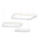 LED LED suspension with the Ambrella Light, Original, Fa6165, LED, 105 W, 7875LUM, 3000-6400K, white color, white