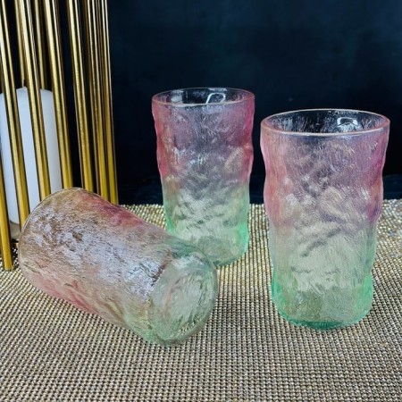 Set of glasses Lenardi, glass, 350 ml, 6 pcs