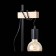 Evoluce bedside lamp. SL1142.404.01. Bagetti. 1x60 W, E27, 17x14x46 cm, black color, light wood