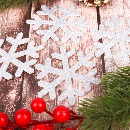Decor "Snowflakes", set 4 pcs.-1