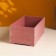 Kashpo wooden "Provence" 23x12.5x9 cm ruby