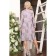 Women's dress, size 46, lilac color