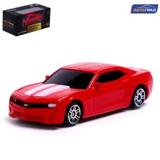 Metal machine Chevrolet Camaro, 1:64, Red color