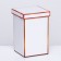 Folding box, gold, 14 x 23 cm