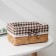 Basket for storage of the share "cell", 18 × 12 × 8 cm, brown color