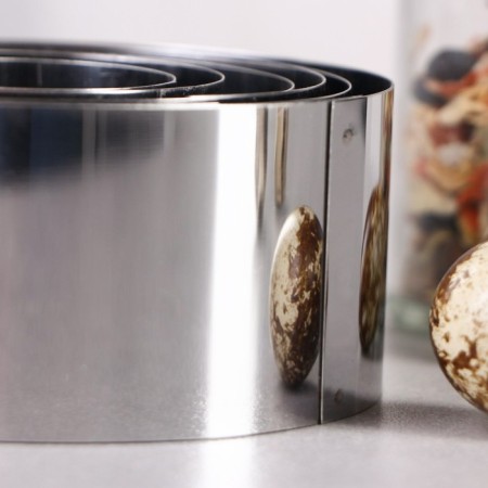 A set of baking forms and calculation "Circle", D-10, H-5 cm, 6 pcs-2