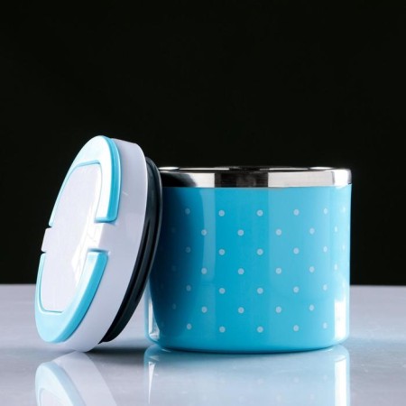 Lunch box with compartments for food, container for food "Toloza", 630 ml, 11.5 x 11 x 11 cm-2