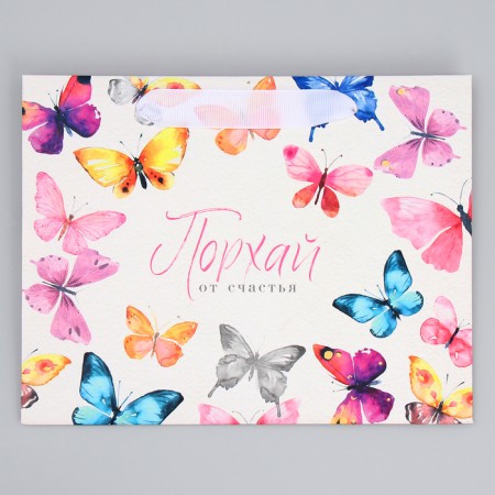 Gift Laminated Horizontal Package, Packing, “Fast with Happiness”, MS 23 x 18 x 10 cm-5