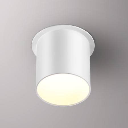 Lamp built -in Novotech. Butt, 50W, GU10, 78x68x68 mm, white color-3