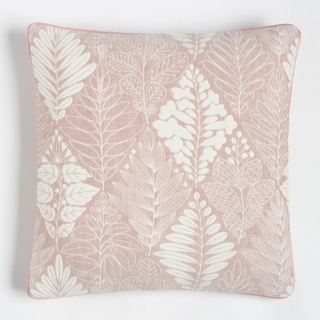 Pillowcase decorative Ethel "Forest" Beige color 40x40 cm, 100% cotton-2