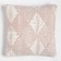 Pillowcase decorative Ethel "Forest" Beige color 40x40 cm, 100% cotton