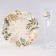 Set of dishes "Nature", glasses 6 pcs., Plates 6 pcs.