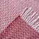 Valencia plaid 140x200cm, white/burgundy, cotton 50%, polyester 30%, pan 20%